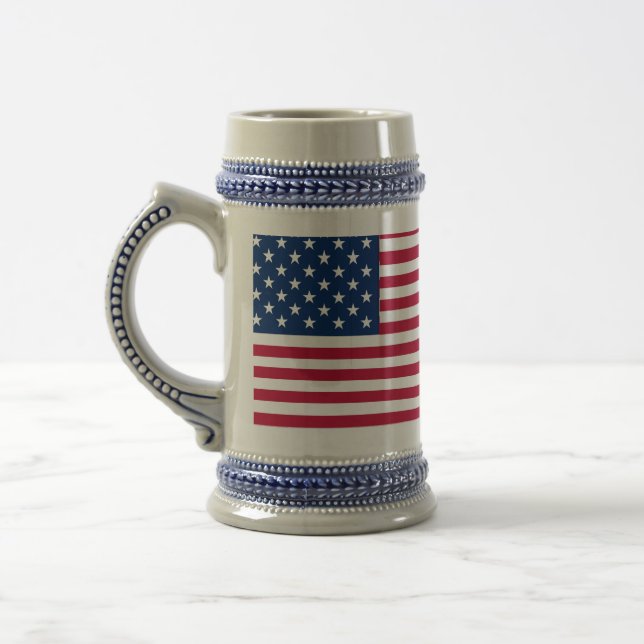 Jarra De Cerveza American Flag Pride Design-76353 (Izquierda)