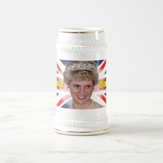Jarra De Cerveza Amo a la princesa Diana