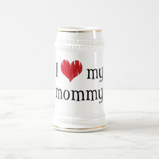 Jarra De Cerveza Amo a mi mamá