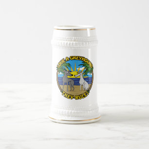 JARRA DE CERVEZA ¡AMO A UNA VERDE QUE GOBERNAN!