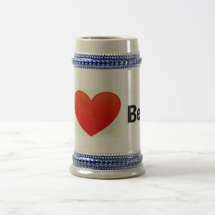 Jarra De Cerveza Amo el stein de la cerveza