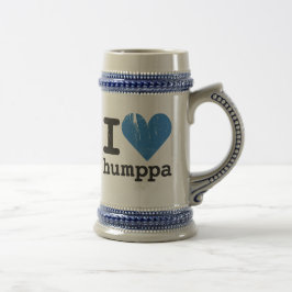 Jarra De Cerveza Amo Humppa Blue Stein