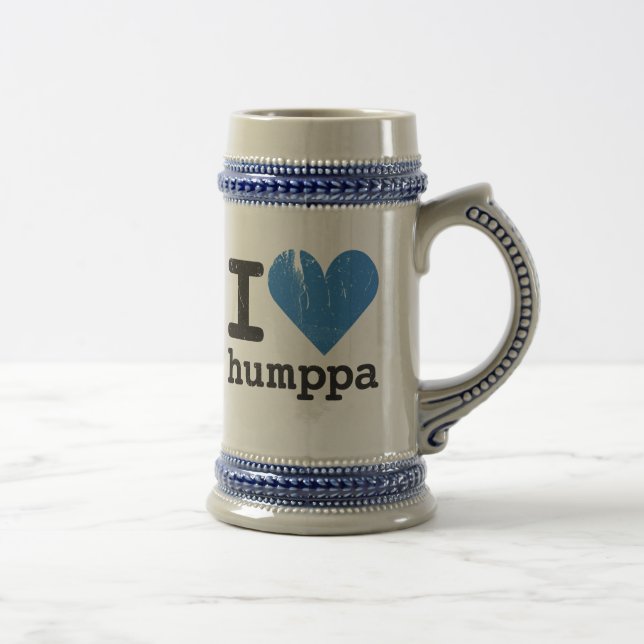 Jarra De Cerveza Amo Humppa Blue Stein (Derecha)