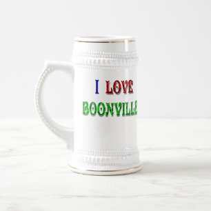 Jarra De Cerveza Amo la Boonville-Taza