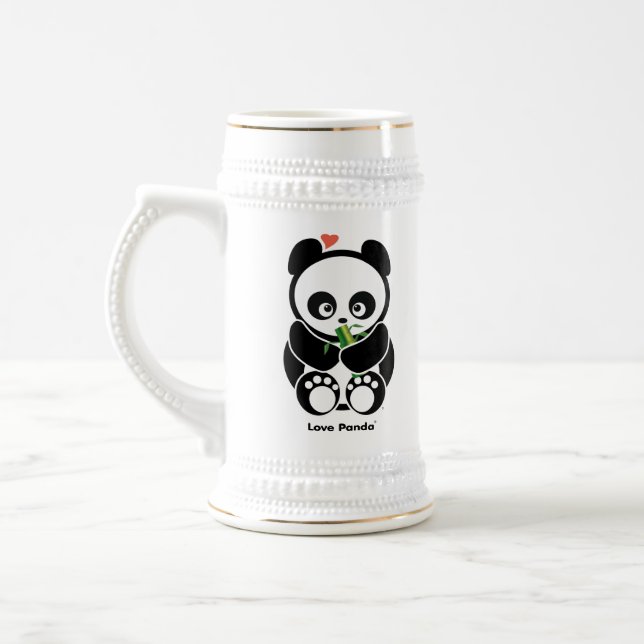 Jarra De Cerveza Amor Panda® (Izquierda)