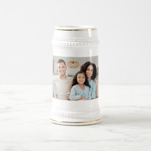 Jarra De Cerveza Añadir su propia foto y/o texto