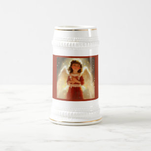 Jarra De Cerveza Ángel 4 navidades