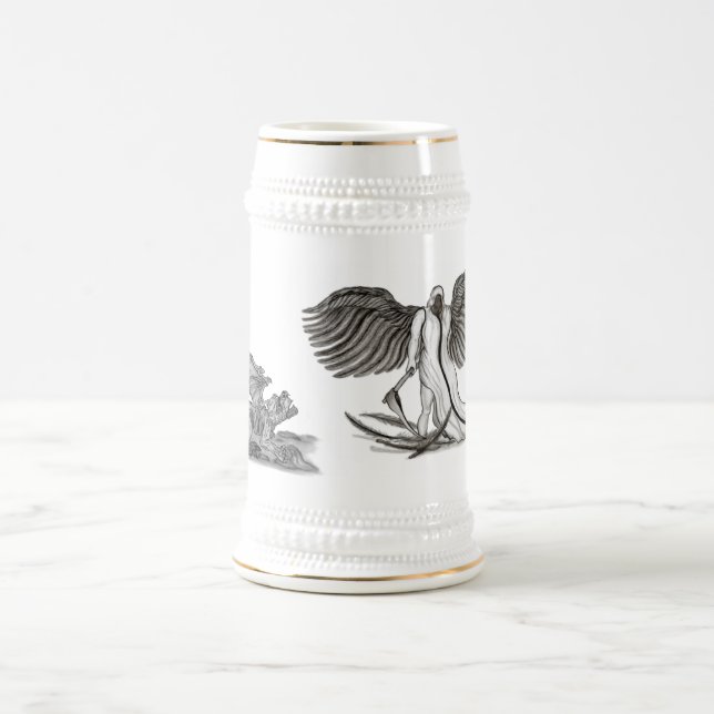 Jarra De Cerveza Angel Uriel (Centro)