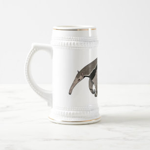 Jarra De Cerveza Anteater personalizado ilustracion