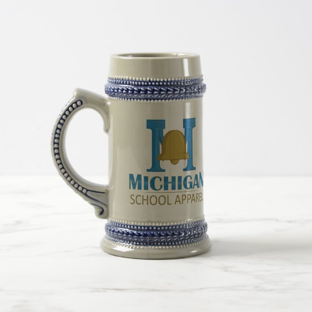 Jarra De Cerveza Aparato escolar de Michigan (Izquierda)