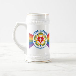 Jarra De Cerveza "Aquí coloco" el stein