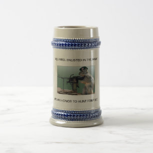 Jarra De Cerveza Ardilla en Steins