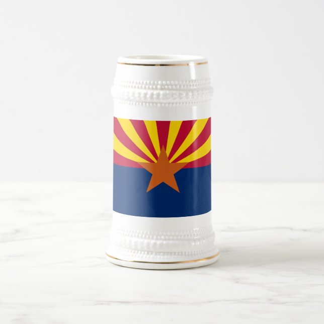 JARRA DE CERVEZA ARIZONA FLAG (Centro)