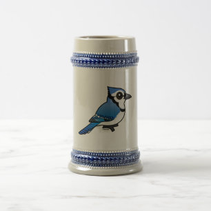 Jarra De Cerveza Arrendajo azul de Birdorable