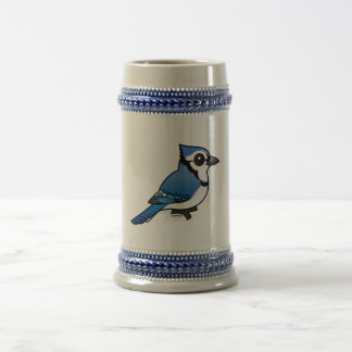 Jarra De Cerveza Arrendajo azul de Birdorable