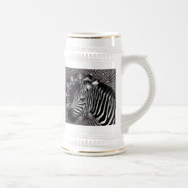Jarra De Cerveza Arte Stein de la cebra
