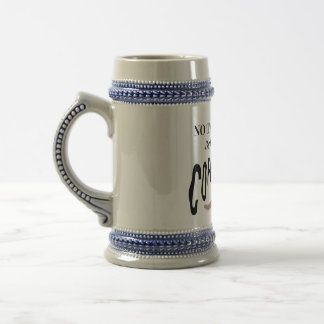 Jarra De Cerveza Ash Mug con café negro y blanco gracioso