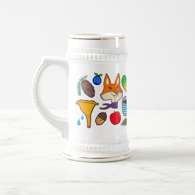 Jarra De Cerveza Autumn mug (Izquierda)
