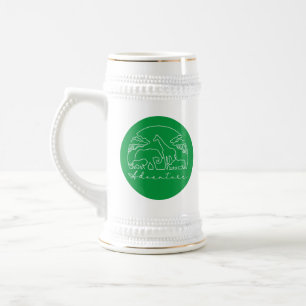 Jarra De Cerveza Aventura y Safari en África