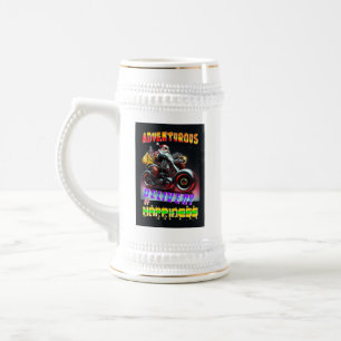 Jarra De Cerveza Aventurosa Entrega De La Felicidad