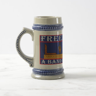 Jarra De Cerveza Banda de hermanos. Los Freemasons