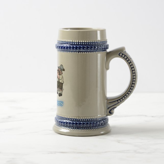 Jarra De Cerveza Banda Masskrug de Volksmusik del alemán (Derecha)