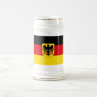 Jarra De Cerveza Bandera alemana Stein