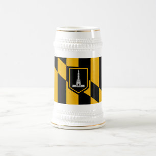 Jarra De Cerveza Bandera Baltimore