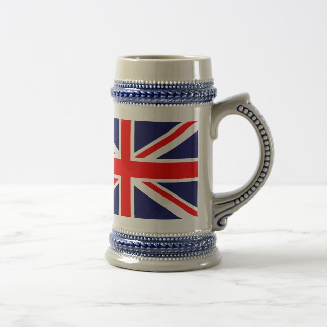 Jarra De Cerveza Bandera británica (Derecha)