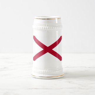 Jarra De Cerveza Bandera de Alabama