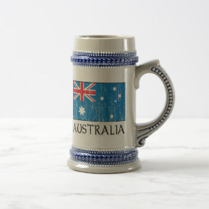 Jarra De Cerveza Bandera de Australia