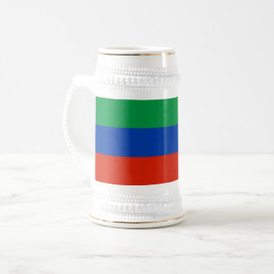 Jarra De Cerveza Bandera de Daguestán