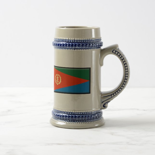 Jarra De Cerveza Bandera de Eritrea (Derecha)