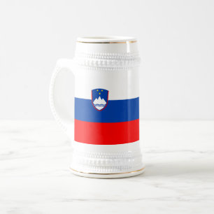Jarra De Cerveza Bandera de Eslovenia