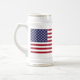 Jarra De Cerveza Bandera de Estados Unidos