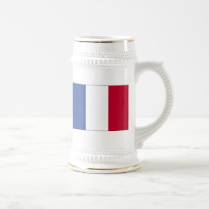 Jarra De Cerveza Bandera de France Mug