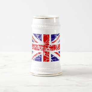 Jarra De Cerveza Bandera de Gran Bretaña