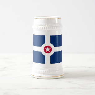 Jarra De Cerveza Bandera de Indianápolis