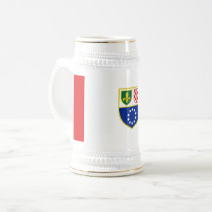 Jarra De Cerveza Bandera de la Federación de Bosnia-Herzegovina