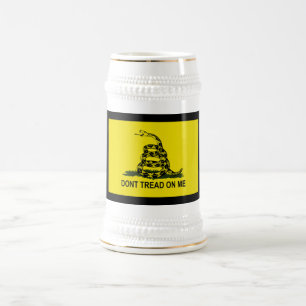 Jarra De Cerveza Bandera de la fiesta del té