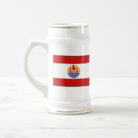 Bandera de la Polinesia Francesa ~ Map Mug