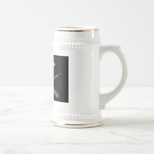 Jarra De Cerveza Bandera de la regla del diamante