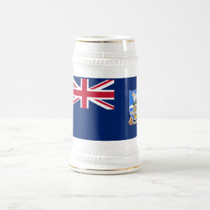 Jarra De Cerveza Bandera de las Islas Malvinas