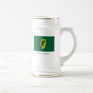 Jarra De Cerveza Bandera de Leinster