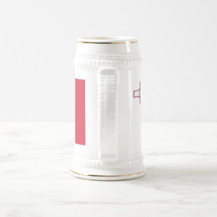 Jarra De Cerveza Bandera de Malta