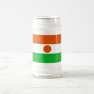 Jarra De Cerveza Bandera de Níger