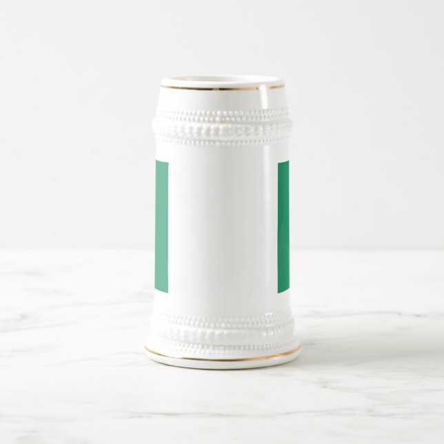 Jarra De Cerveza Bandera de Nigeria (Centro)