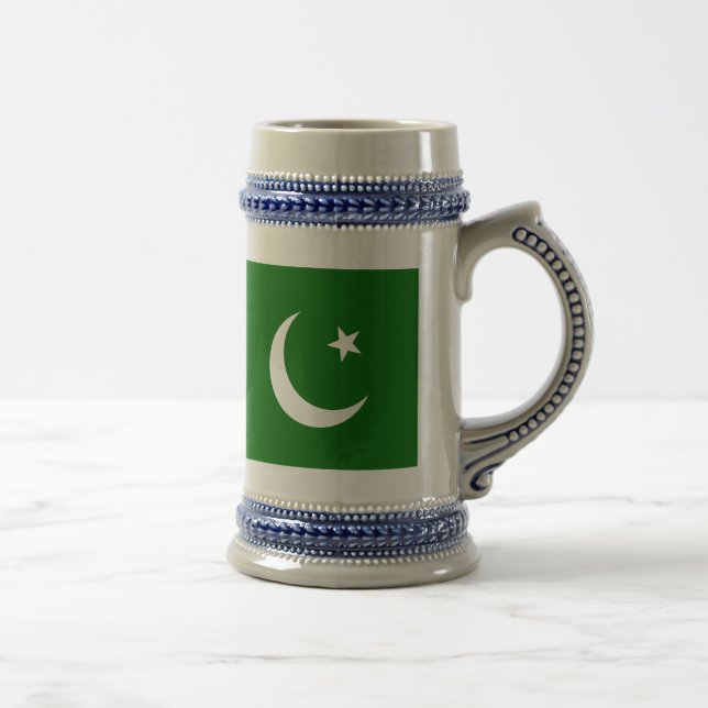 Jarra De Cerveza Bandera de Pakistán (Derecha)