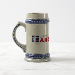 Jarra De Cerveza Bandera de Texas