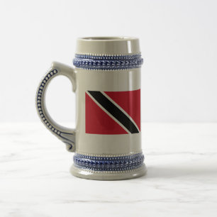 Jarra De Cerveza bandera de trinidad y tobago